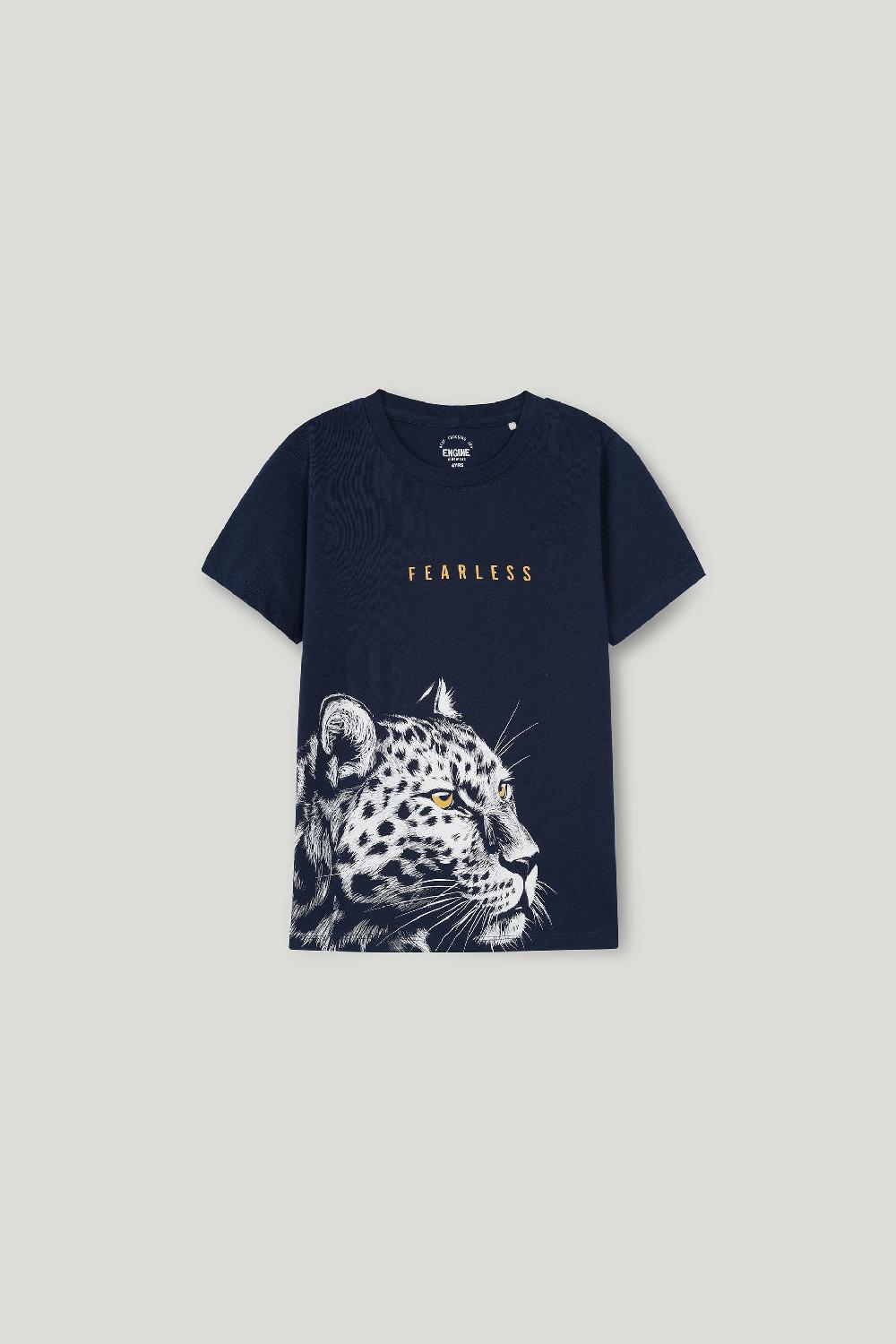 engine Boys T Shirt TT5073-2YR-NVY