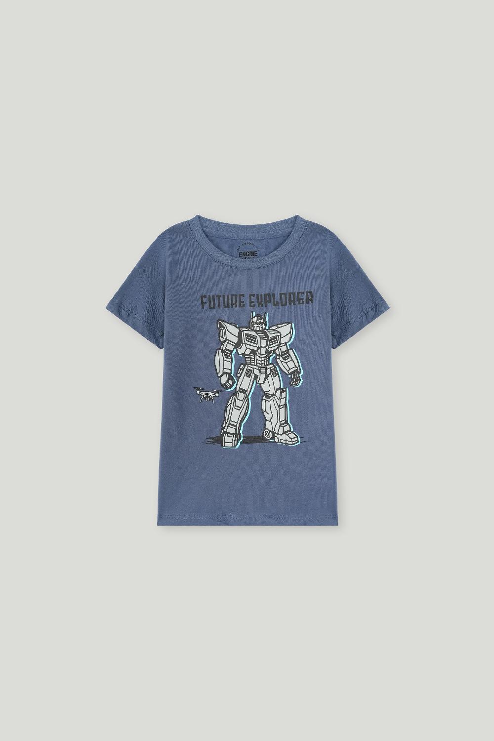 engine Boys T Shirt TT5076-2YR-BLU