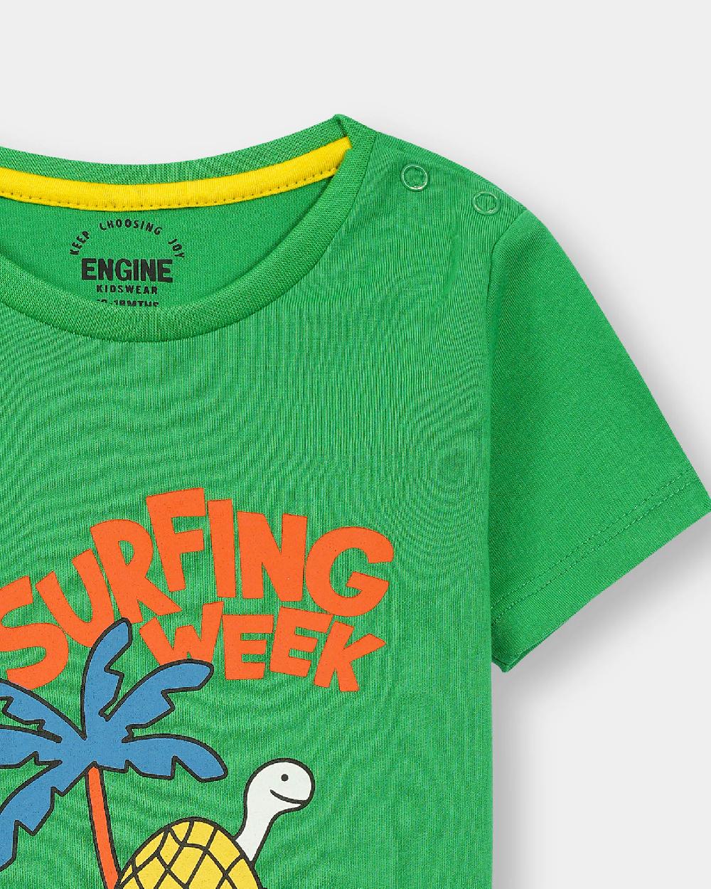 Engine Boys T Shirt VIT038-I02-GRN