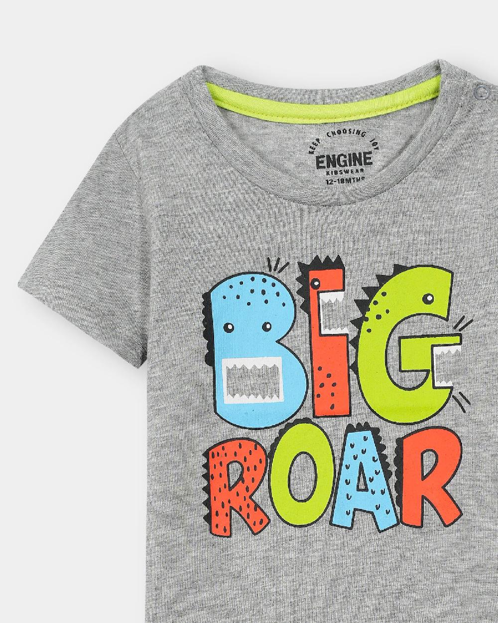 Engine Boys T Shirt VIT052-I02-GRY
