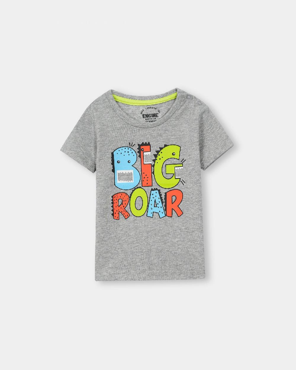 engine Boys T Shirt VIT052-I02-GRY