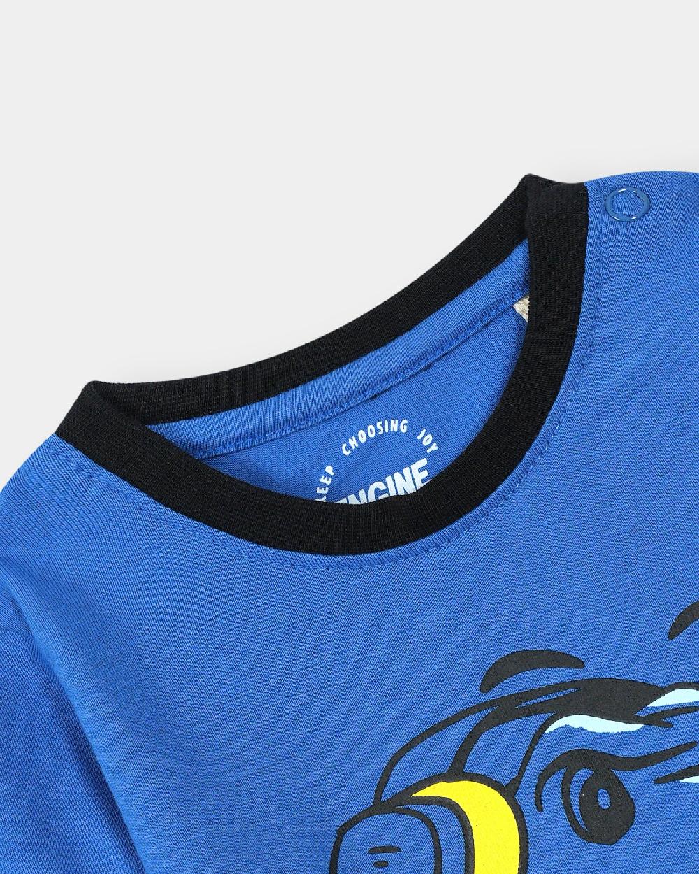 Engine Boys T Shirt VIT086-I02-BLU