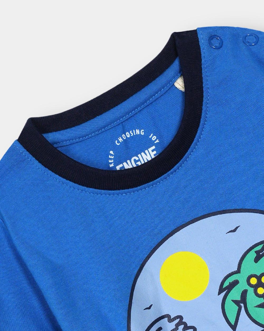 Engine Boys T Shirt VIT092-I02-BLU
