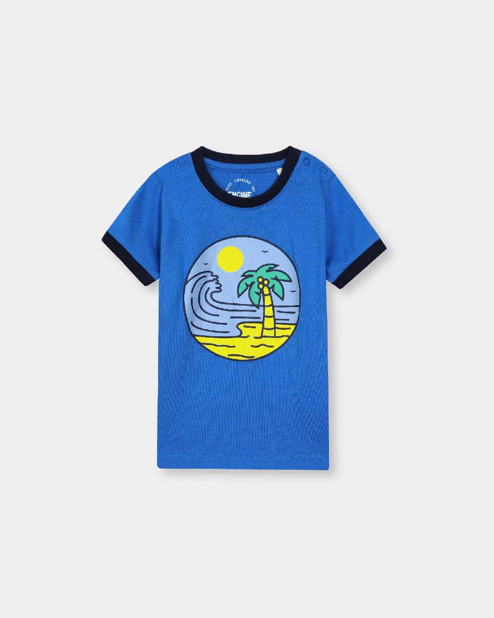 engine Boys T Shirt VIT092-I02-BLU