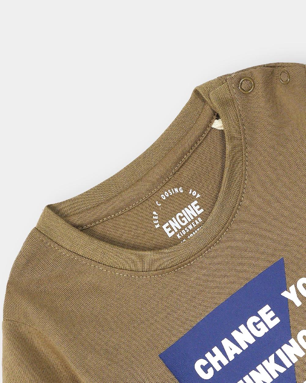 Engine Boys T Shirt VIT119-I03-OLV