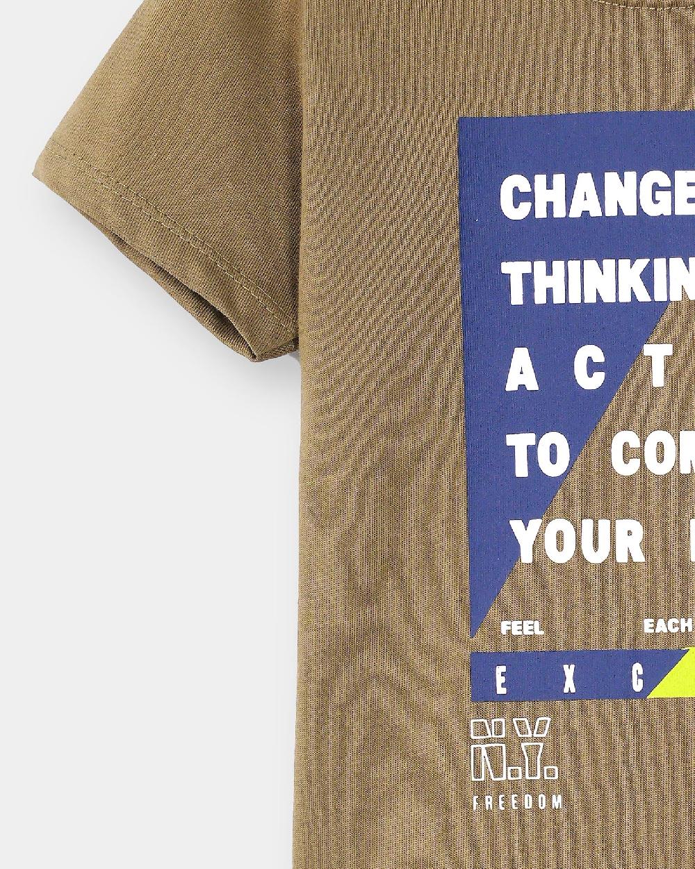 Engine Boys T Shirt VIT119-I03-OLV