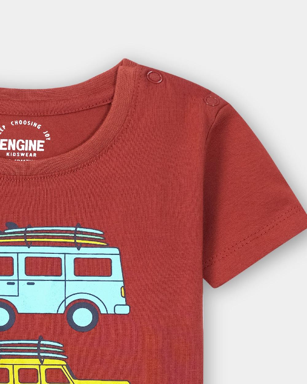 Engine Boys T Shirt VIT121-I02-RST