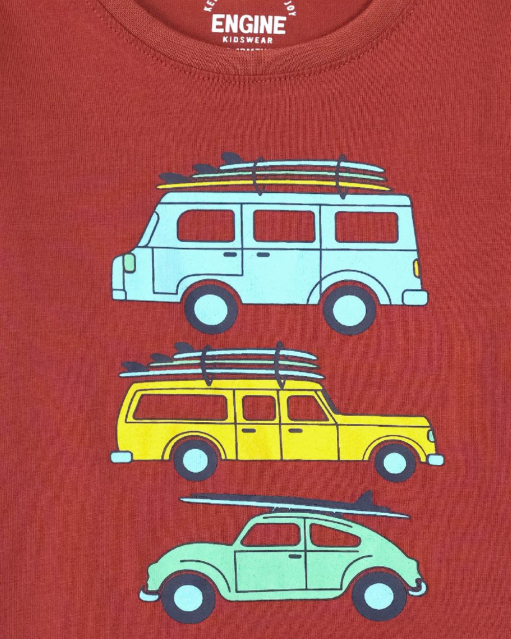 Engine Boys T Shirt VIT121-I02-RST