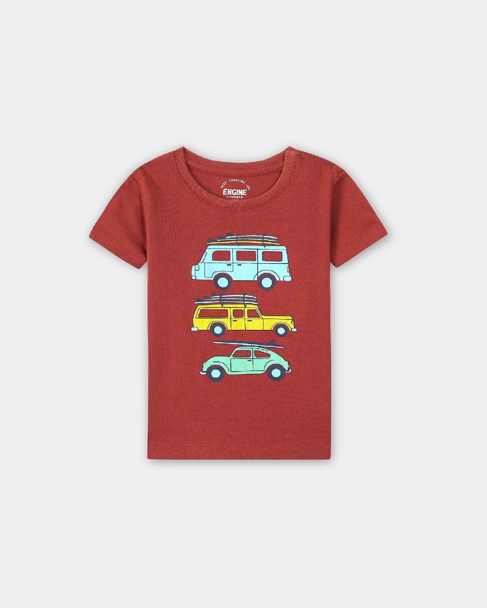 engine Boys T Shirt VIT121-I02-RST