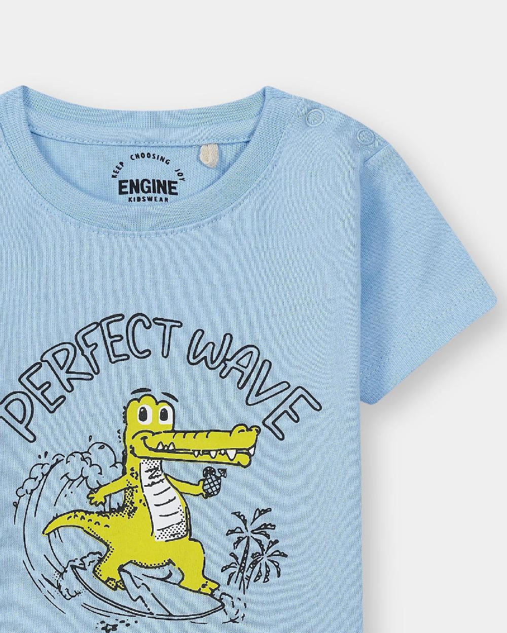 Engine Boys T Shirt VIT124-I02-SKB