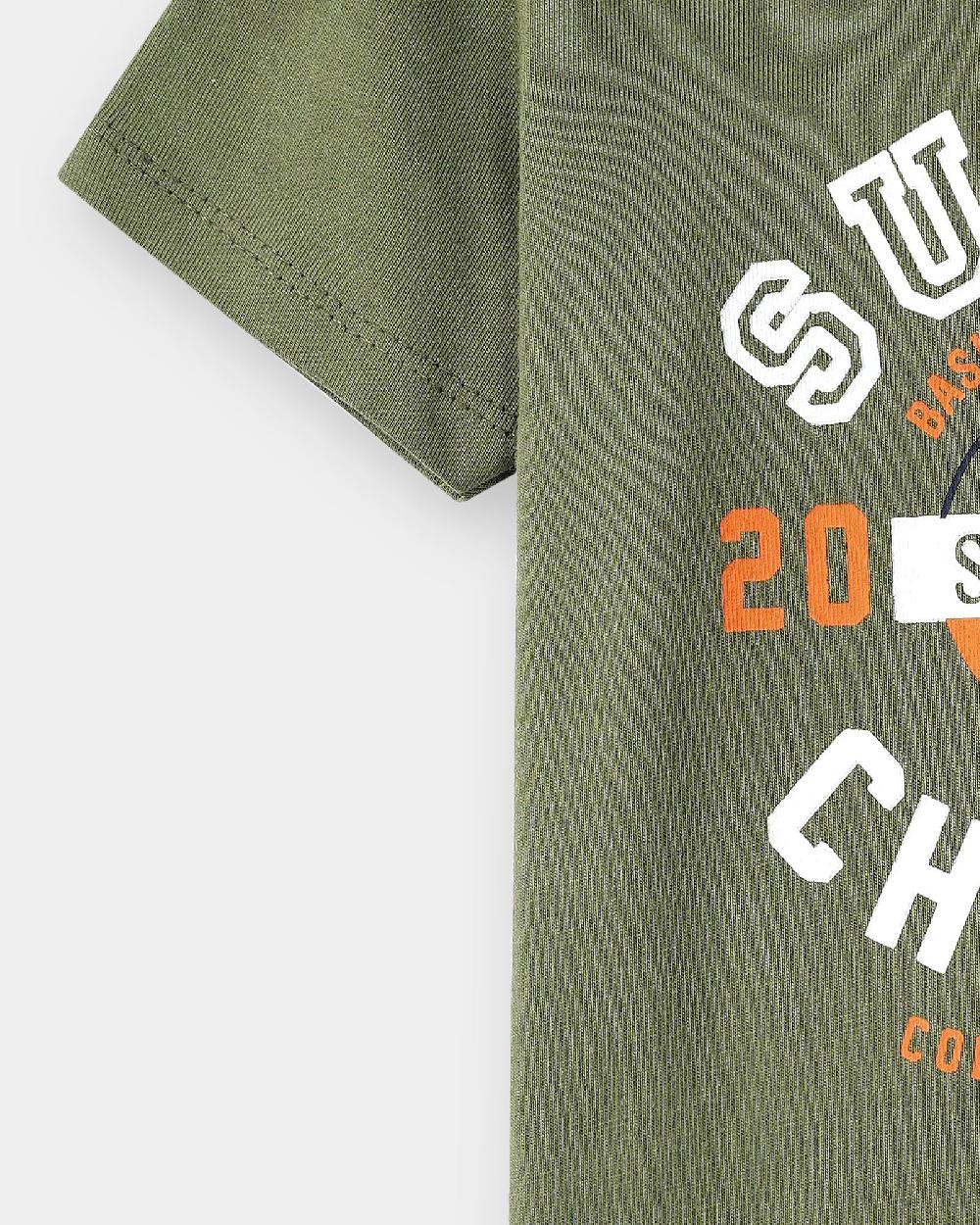 Engine Boys T Shirt VIT126-I02-OLV