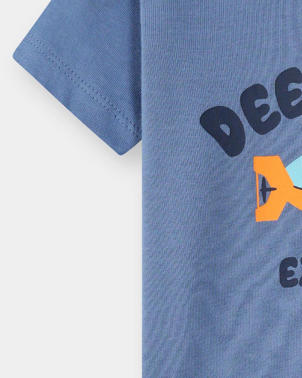 Engine Boys T Shirt VIT130-I02-BLU