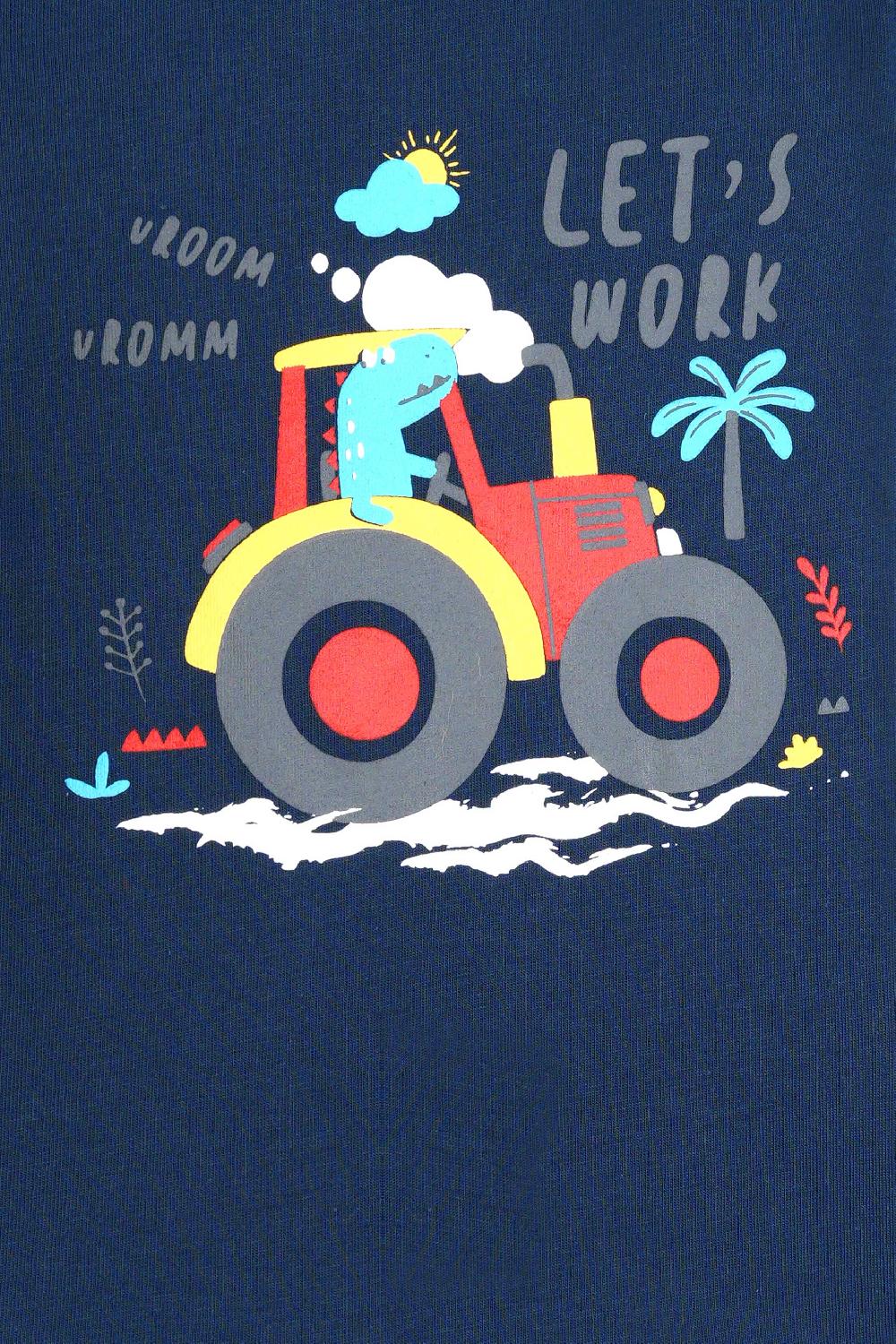 Engine Boys T Shirt VIT137-I02-NVY