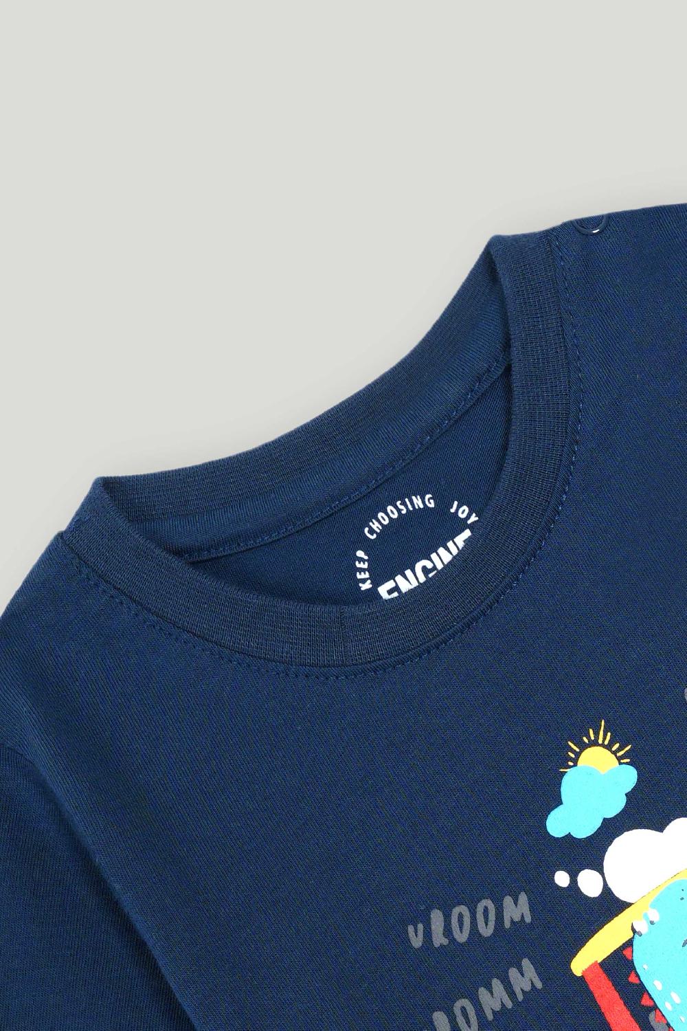Engine Boys T Shirt VIT137-I02-NVY