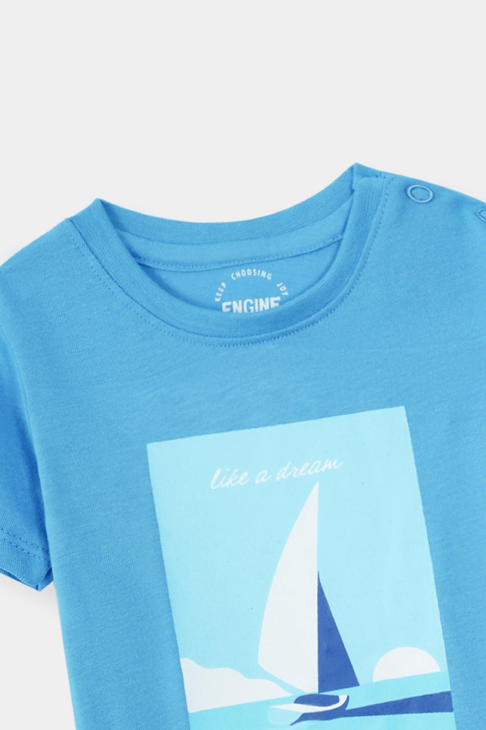 Engine Boys T Shirt VIT145-I02-BLU