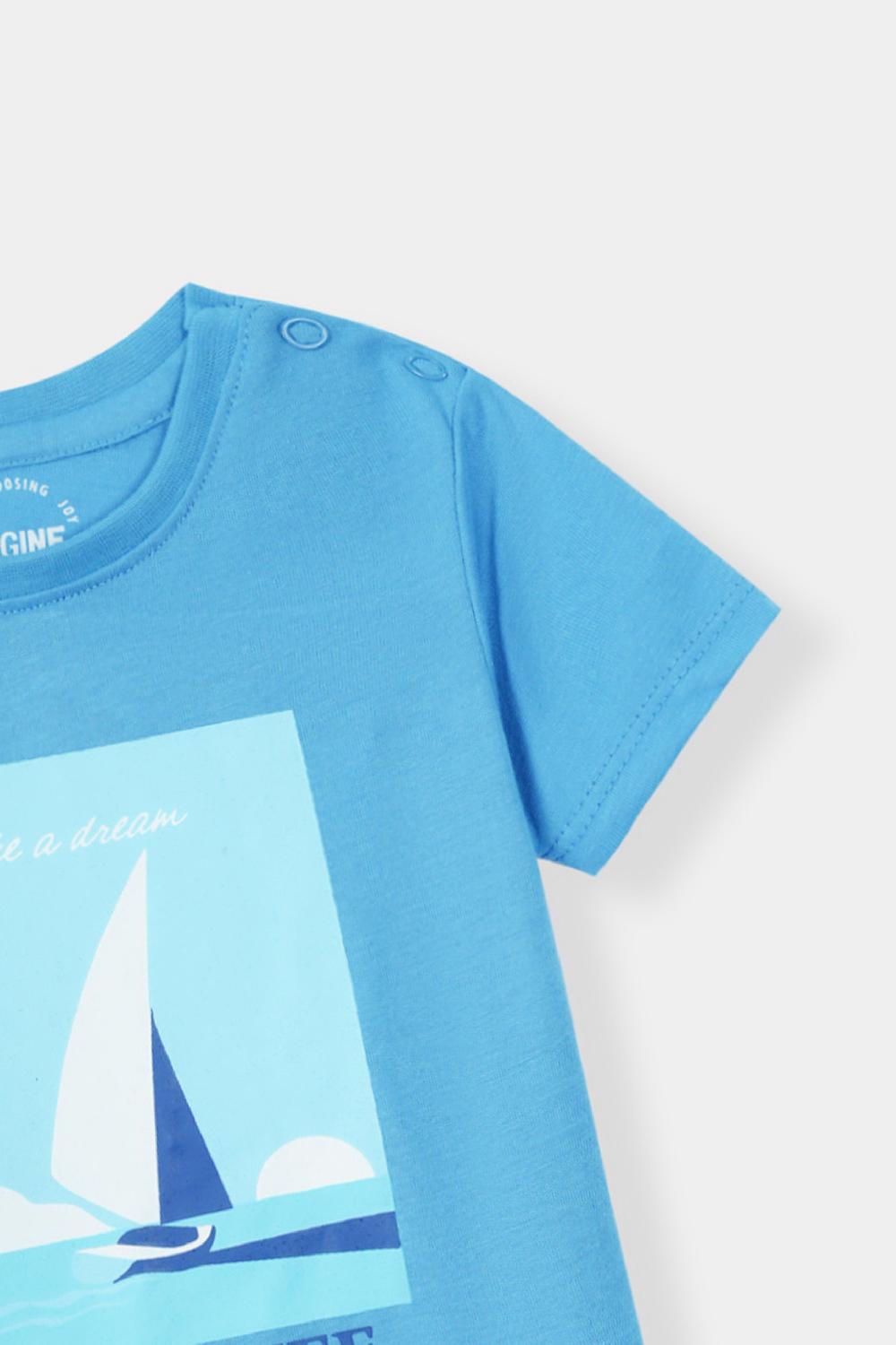 Engine Boys T Shirt VIT145-I02-BLU