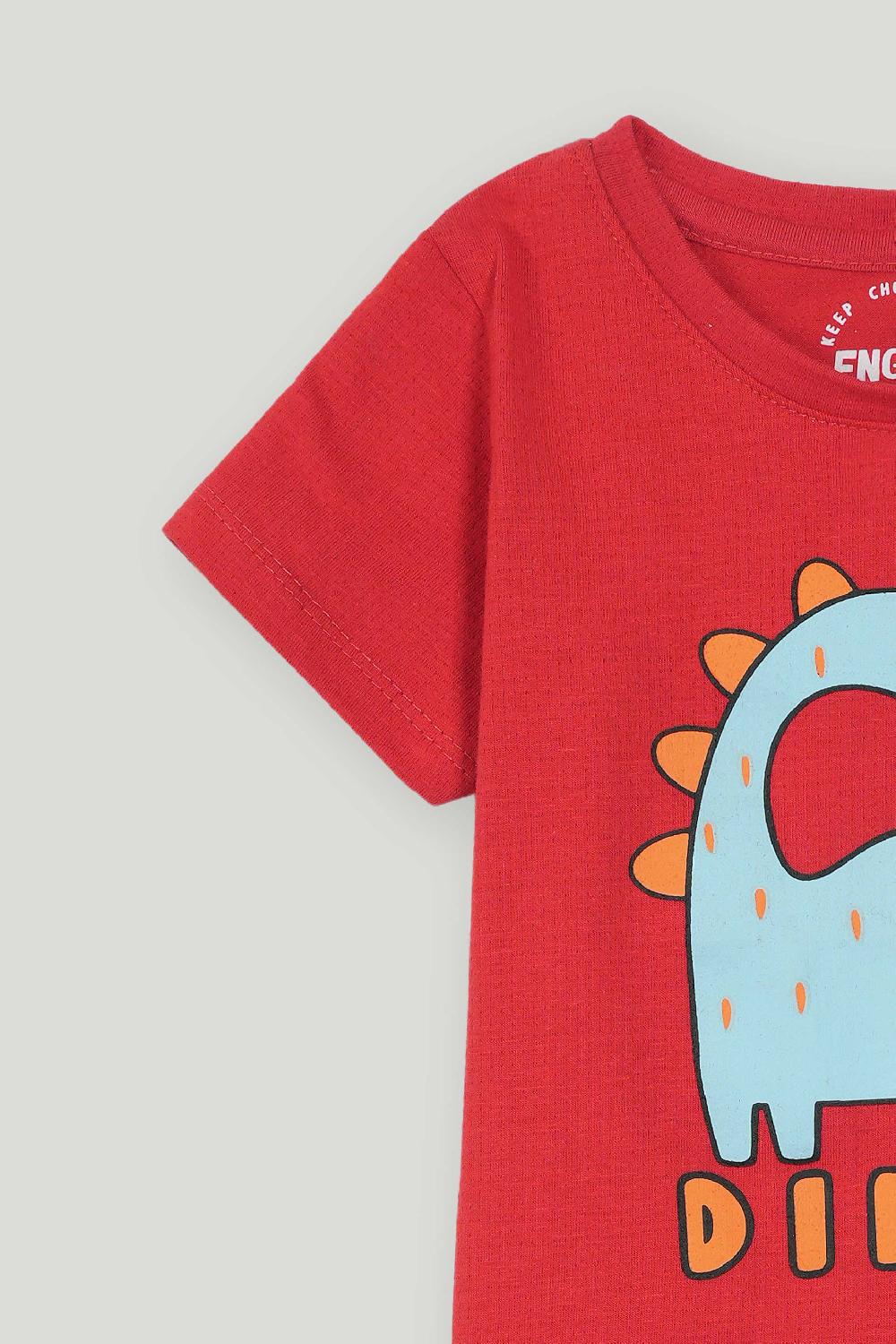 Engine Boys T Shirt VIT152-I02-RED