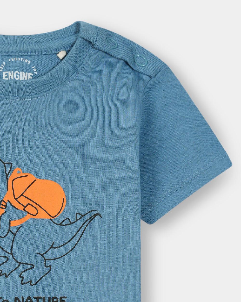 Engine Boys T Shirt VIT153-I02-BLU