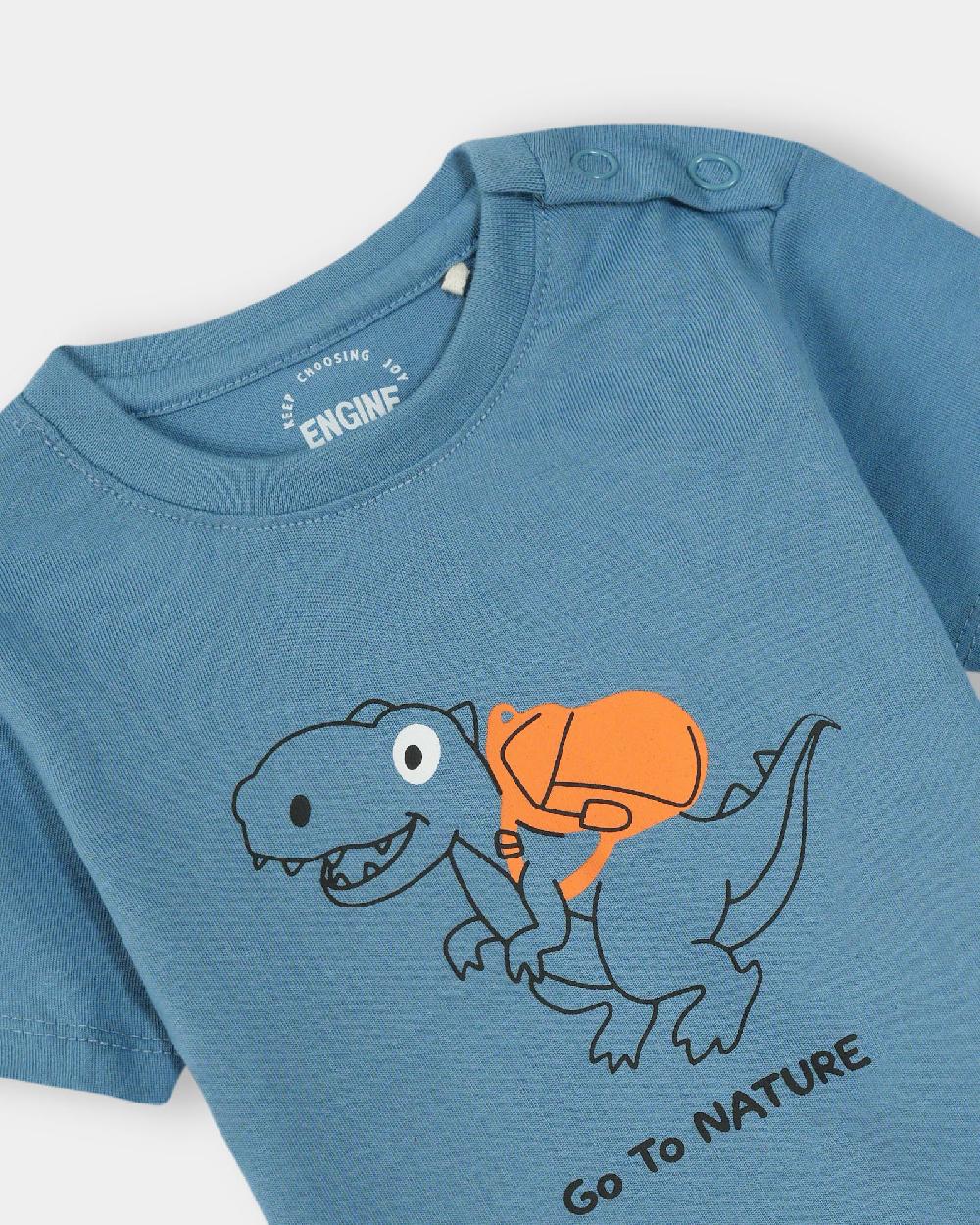 Engine Boys T Shirt VIT153-I02-BLU