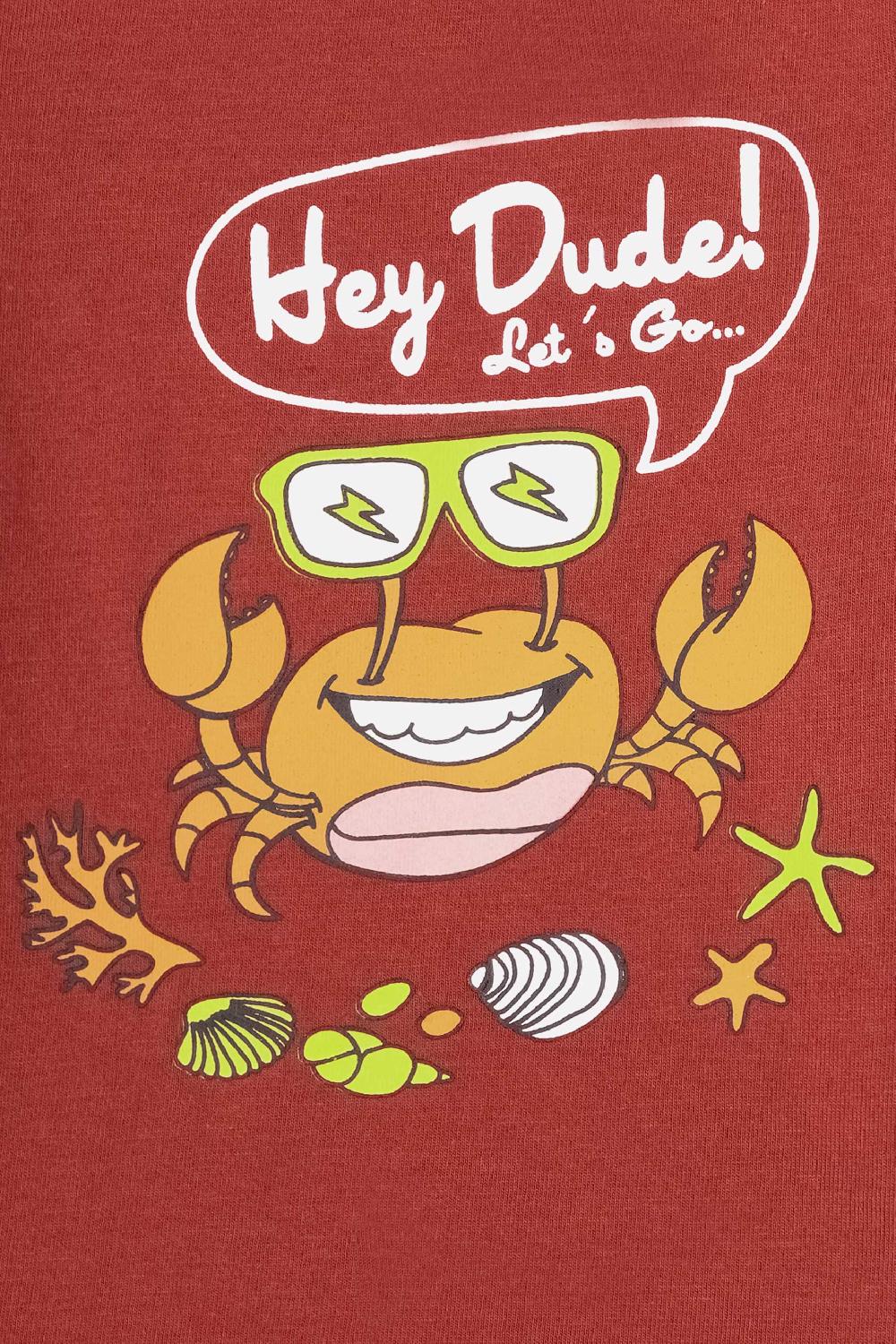 Engine Boys T Shirt VIT159-I02-RST