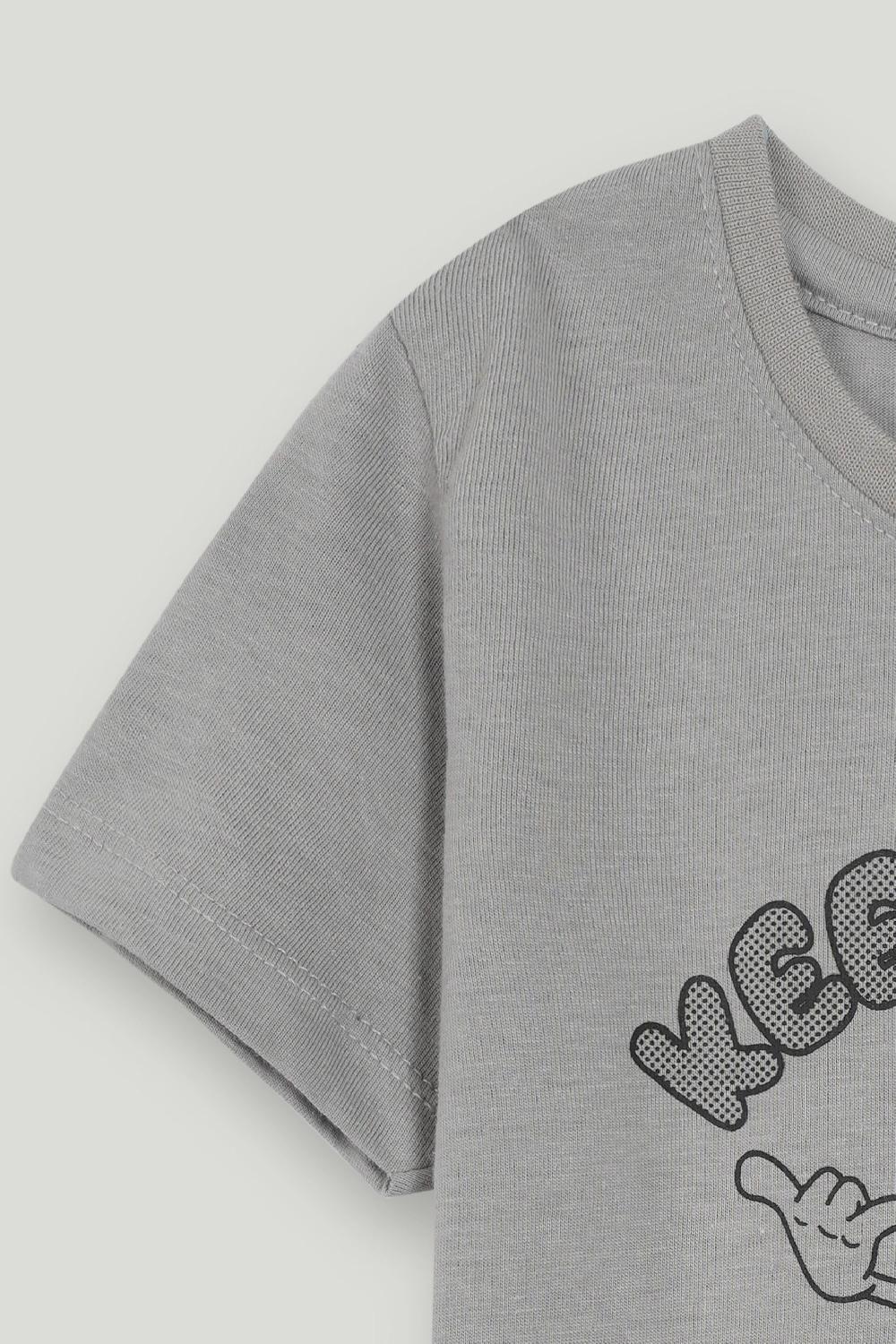 Engine Boys T Shirt VIT162-I02-GRY