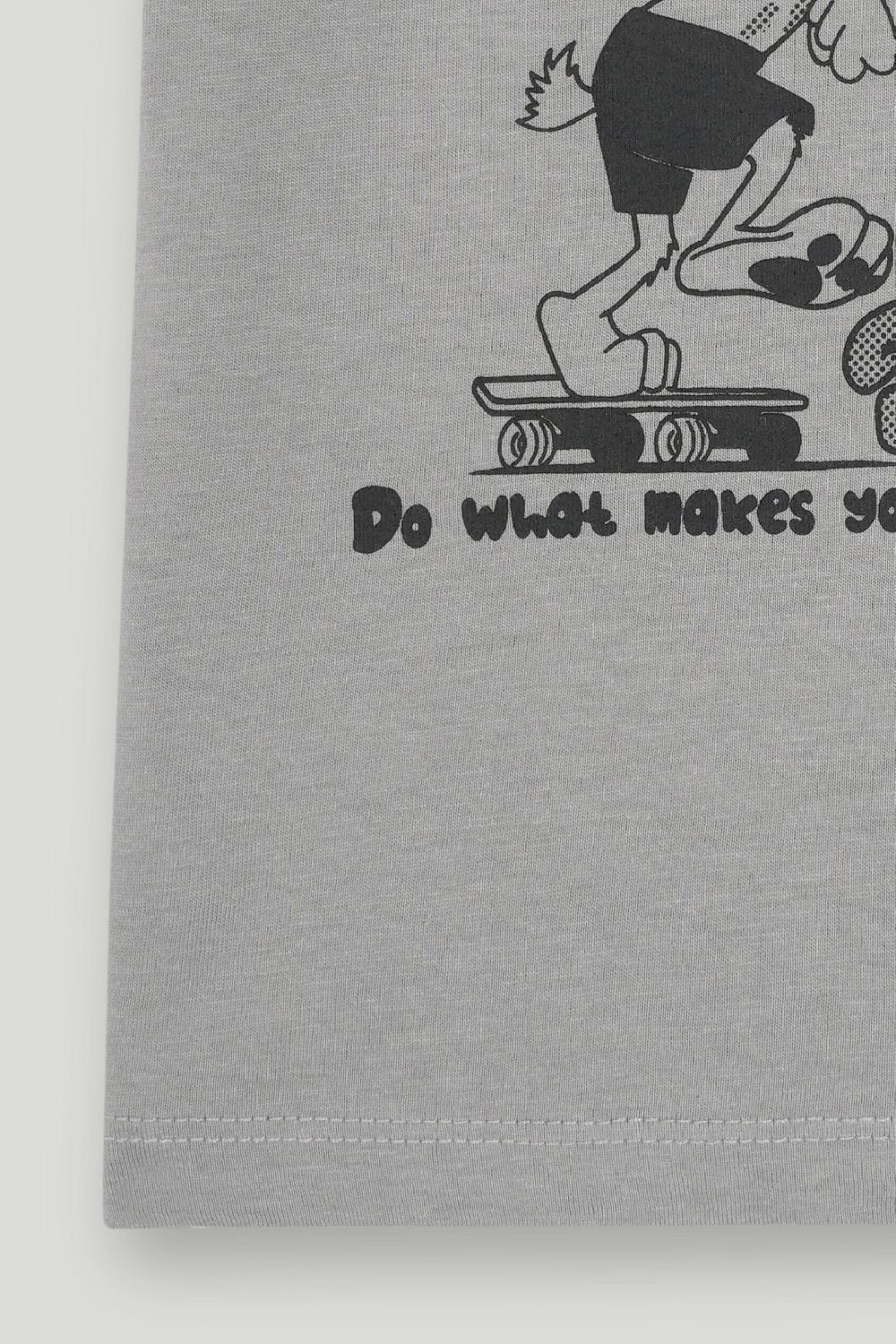 Engine Boys T Shirt VIT162-I02-GRY