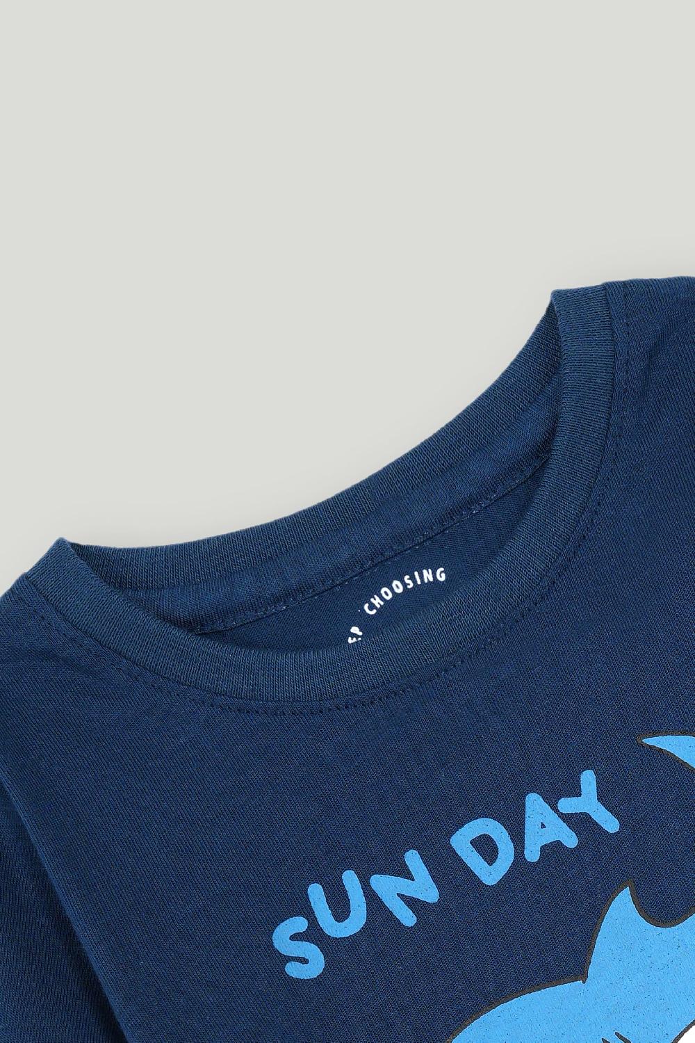 Engine Boys T Shirt VIT167-I04-NVY