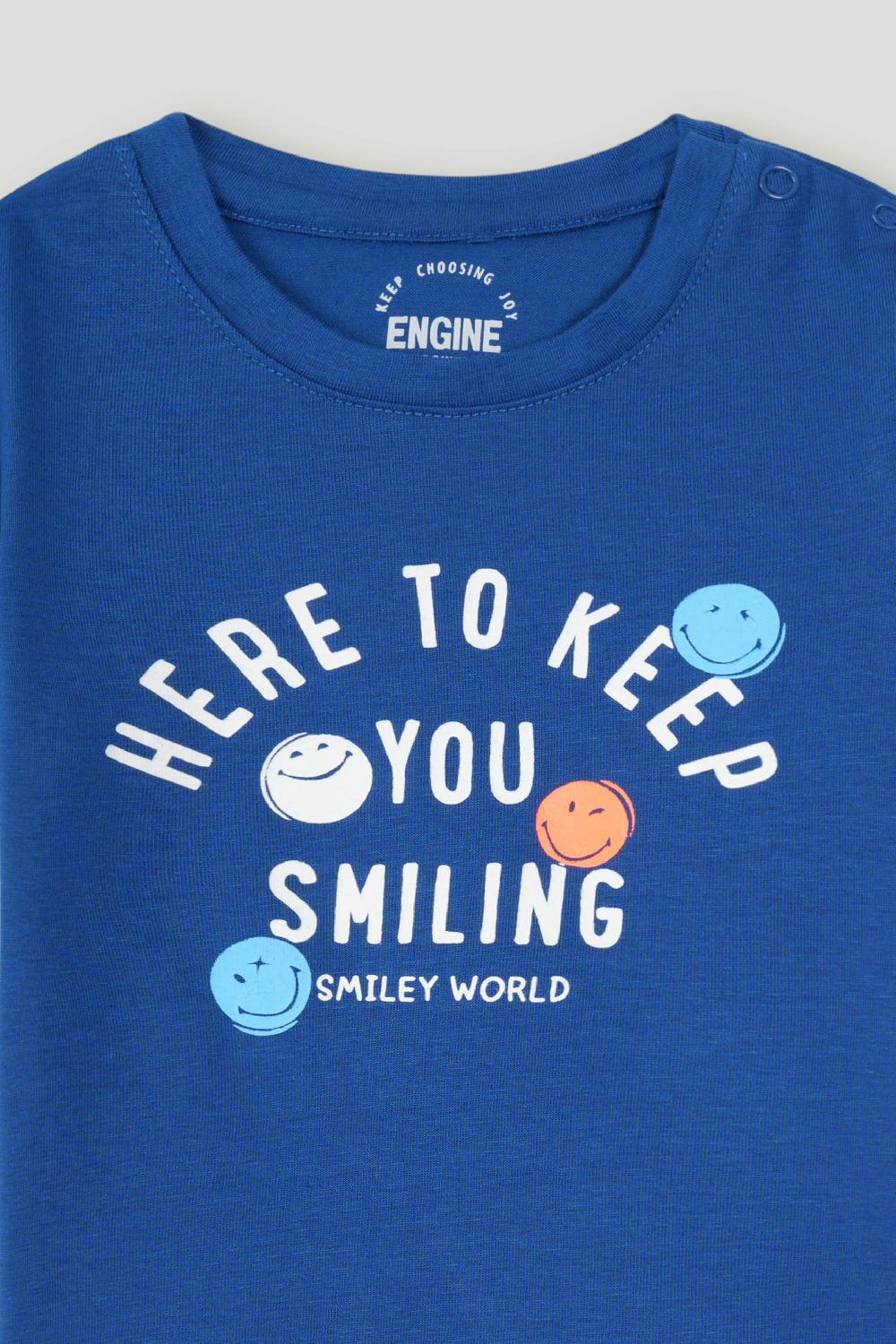 Engine Boys T Shirt VIT169-I02-BLU