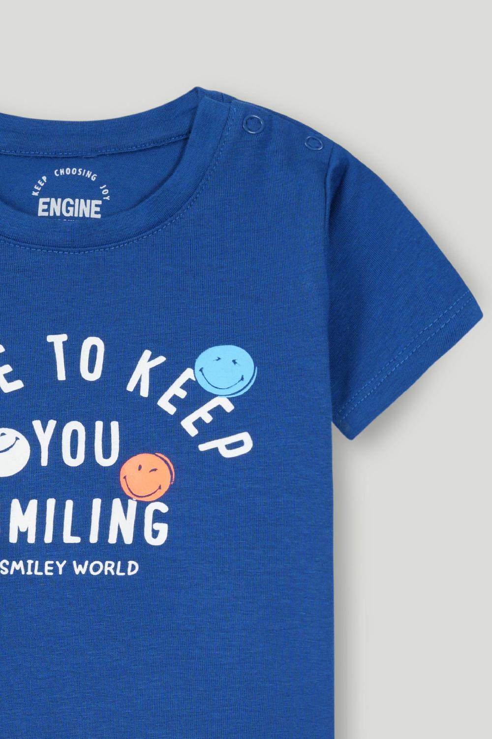 Engine Boys T Shirt VIT169-I02-BLU