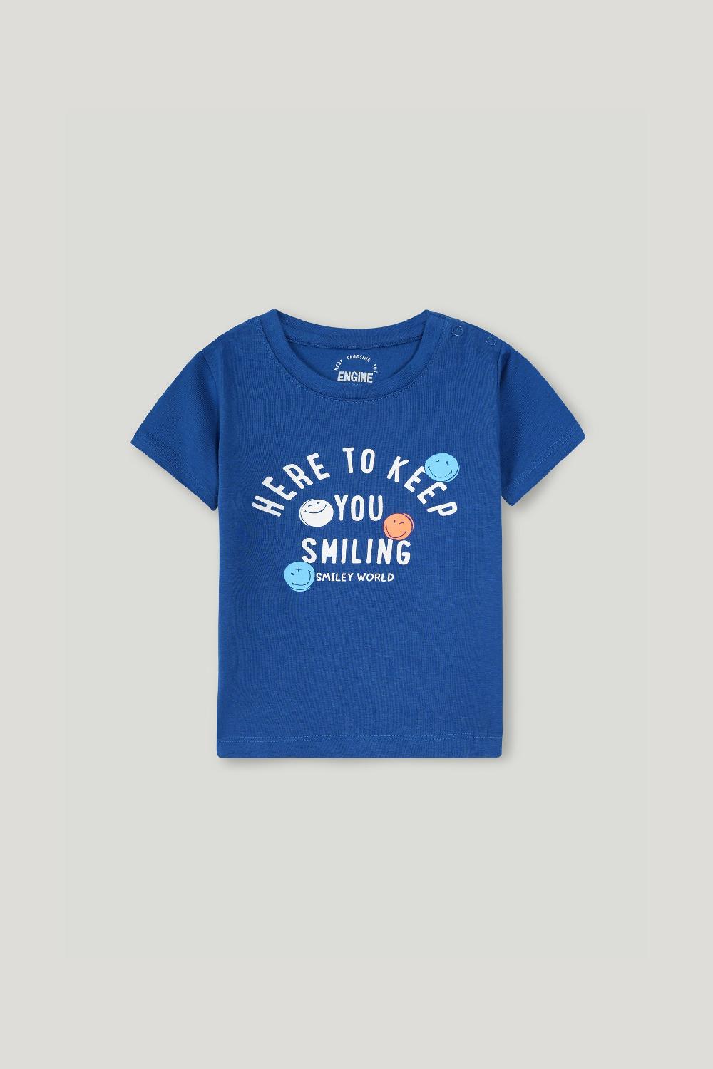 engine Boys T Shirt VIT169-I02-BLU