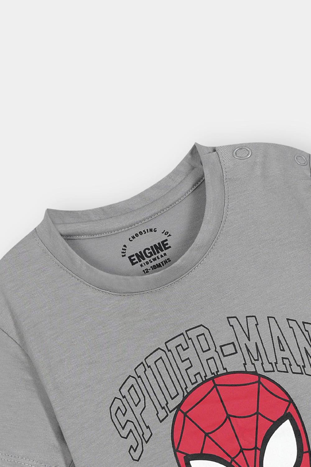 Engine Boys T Shirt VIT174-I02-GRY