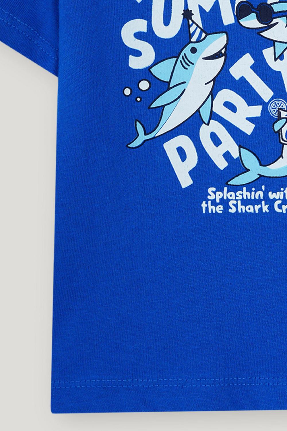 Engine Boys T Shirt VIT175-I02-BLU