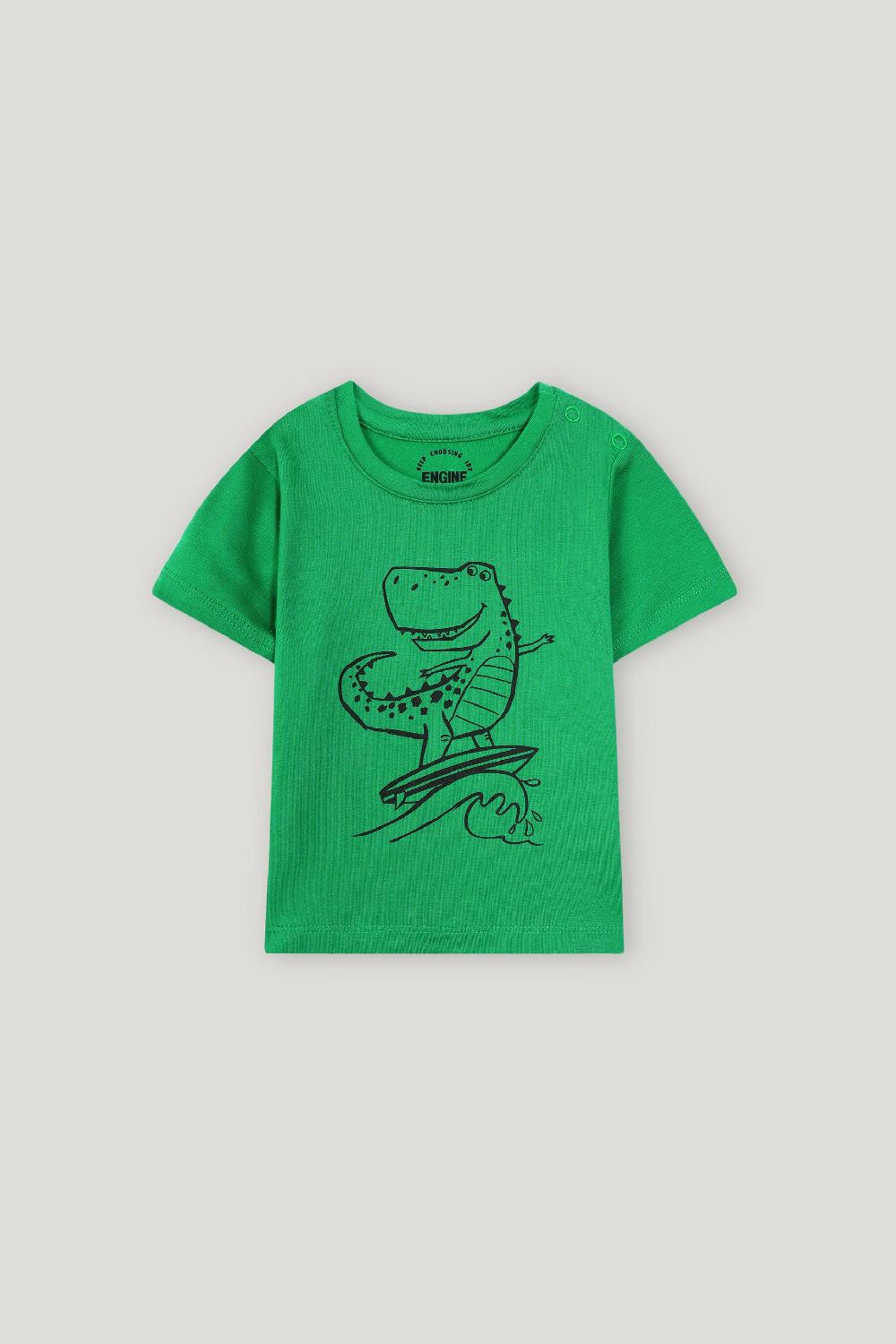 engine Boys T Shirt VIT176-I02-GRN