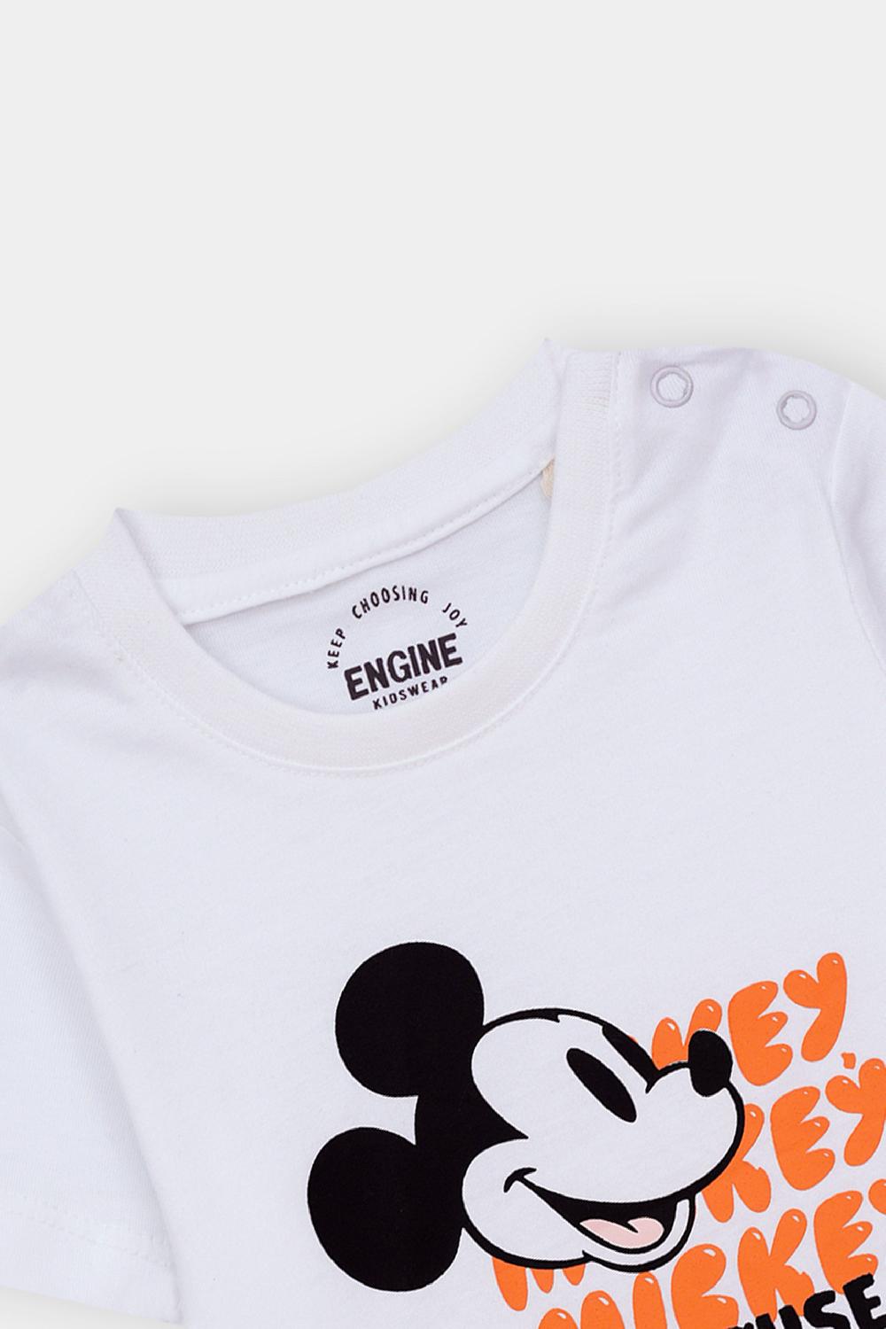 Engine Boys T Shirt VIT187-I02-WHT