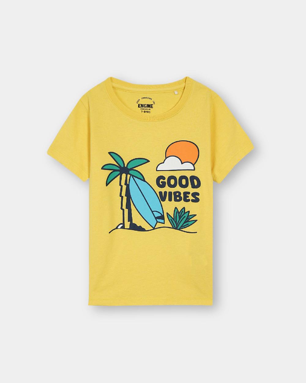 engine Boys T Shirt VKT090-506-YEL