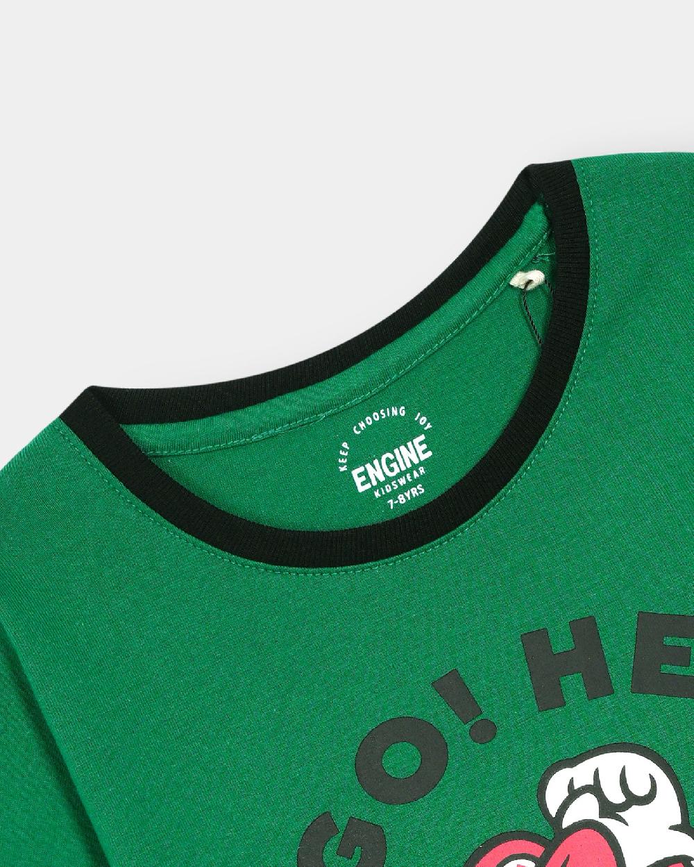 Engine Boys T Shirt VKT093-506-GRN
