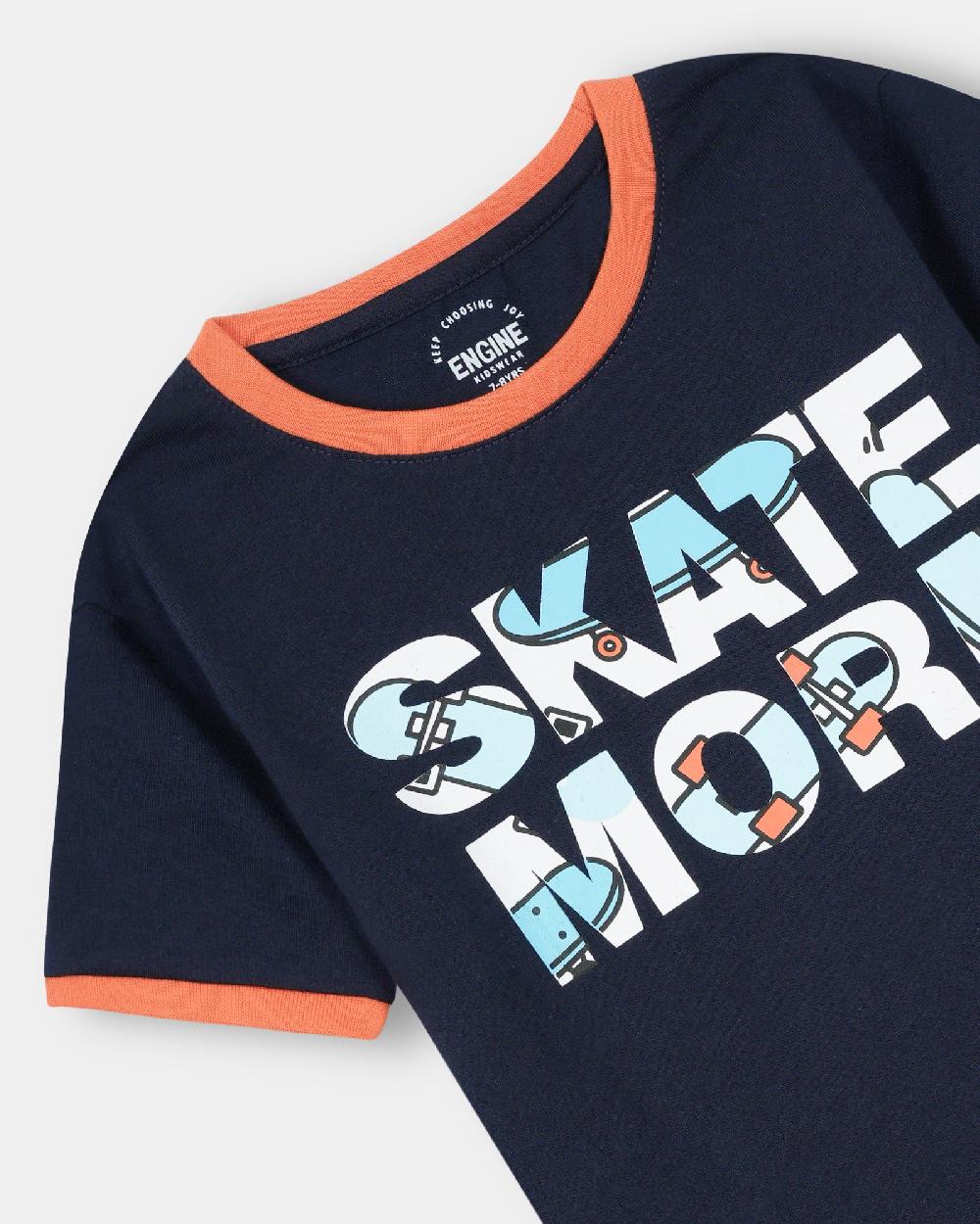 Engine Boys T Shirt VKT099-506-DBU
