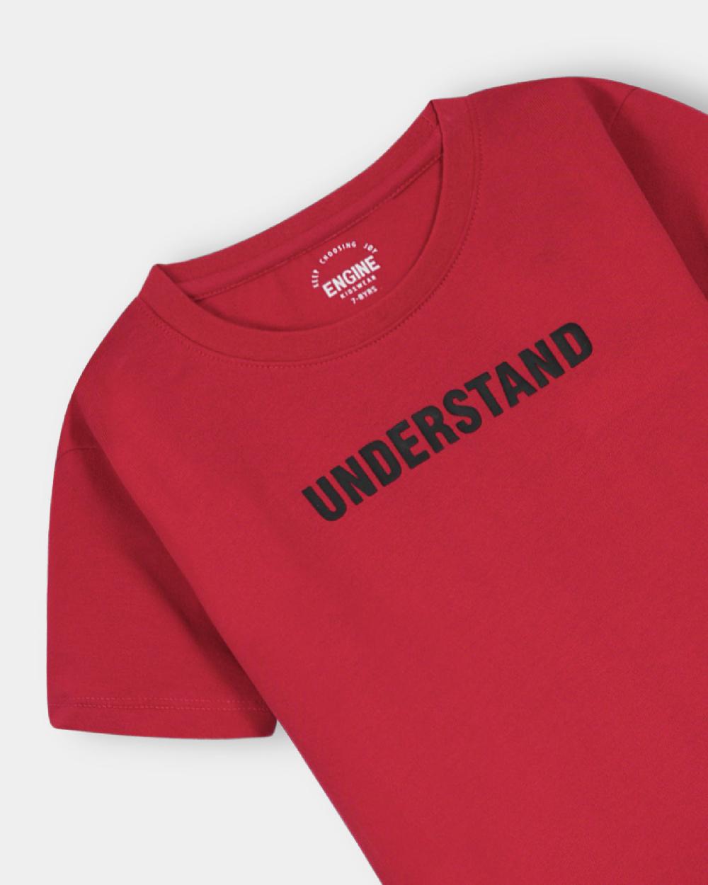 Engine Boys T Shirt VKT103-506-RED