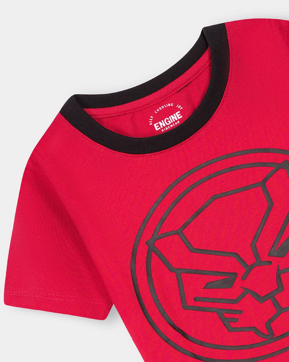 Engine Boys T Shirt VKT113-K02-RED
