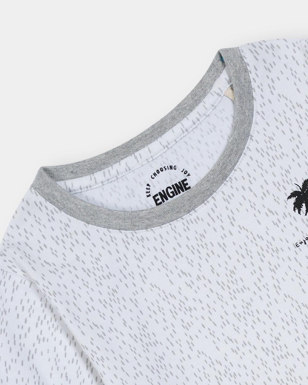 Engine Boys T Shirt VKT117-K02-WHT