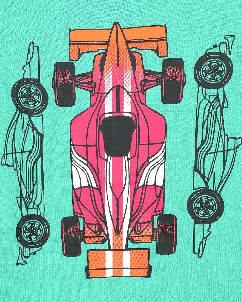 Engine Boys T Shirt VKT118-K02-GRN
