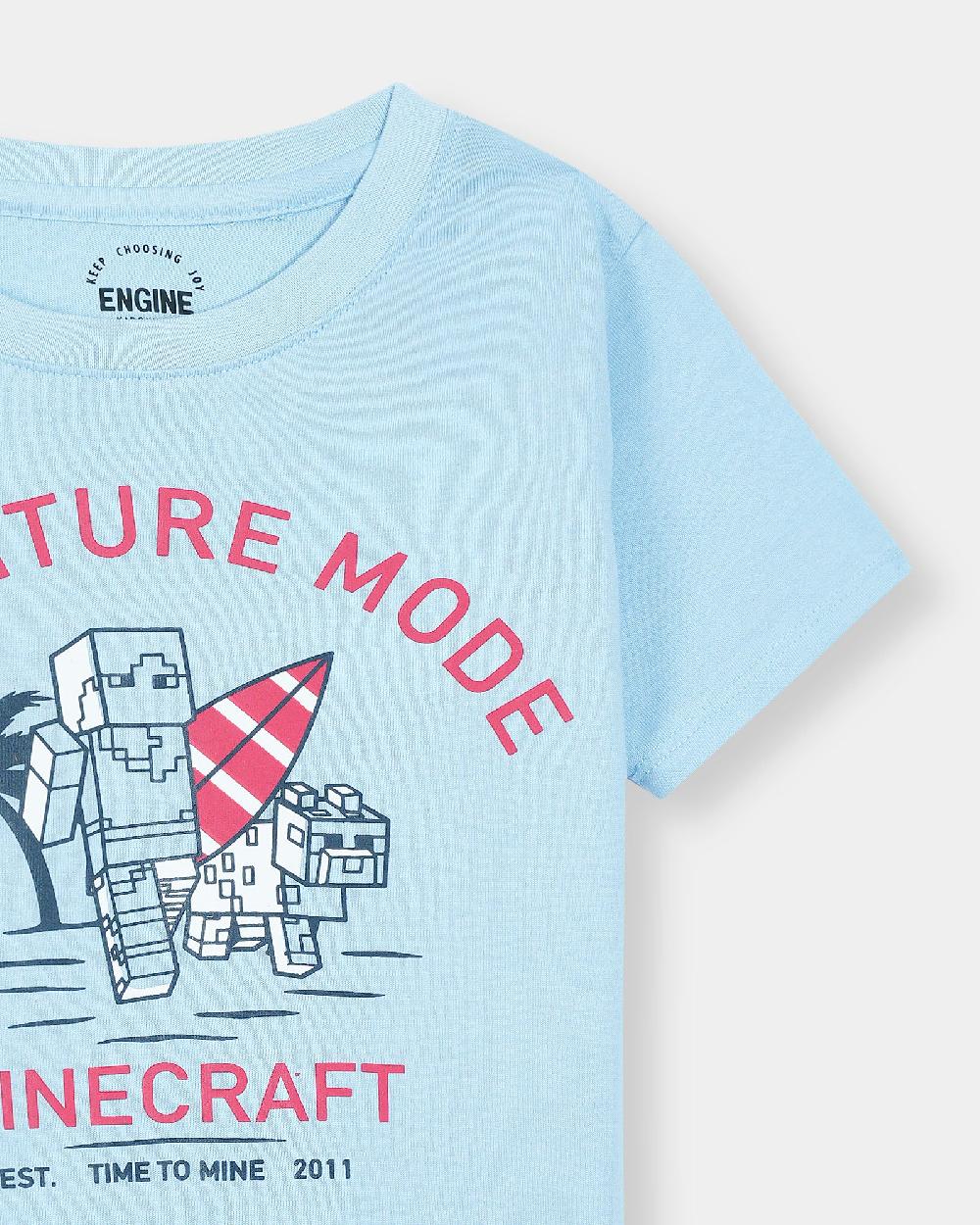 Engine Boys T Shirt VKT119-K02-LBL