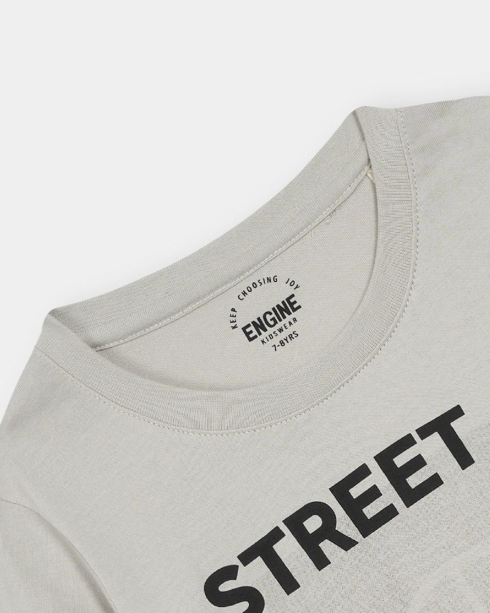 Engine Boys T Shirt VKT142-506-BGE