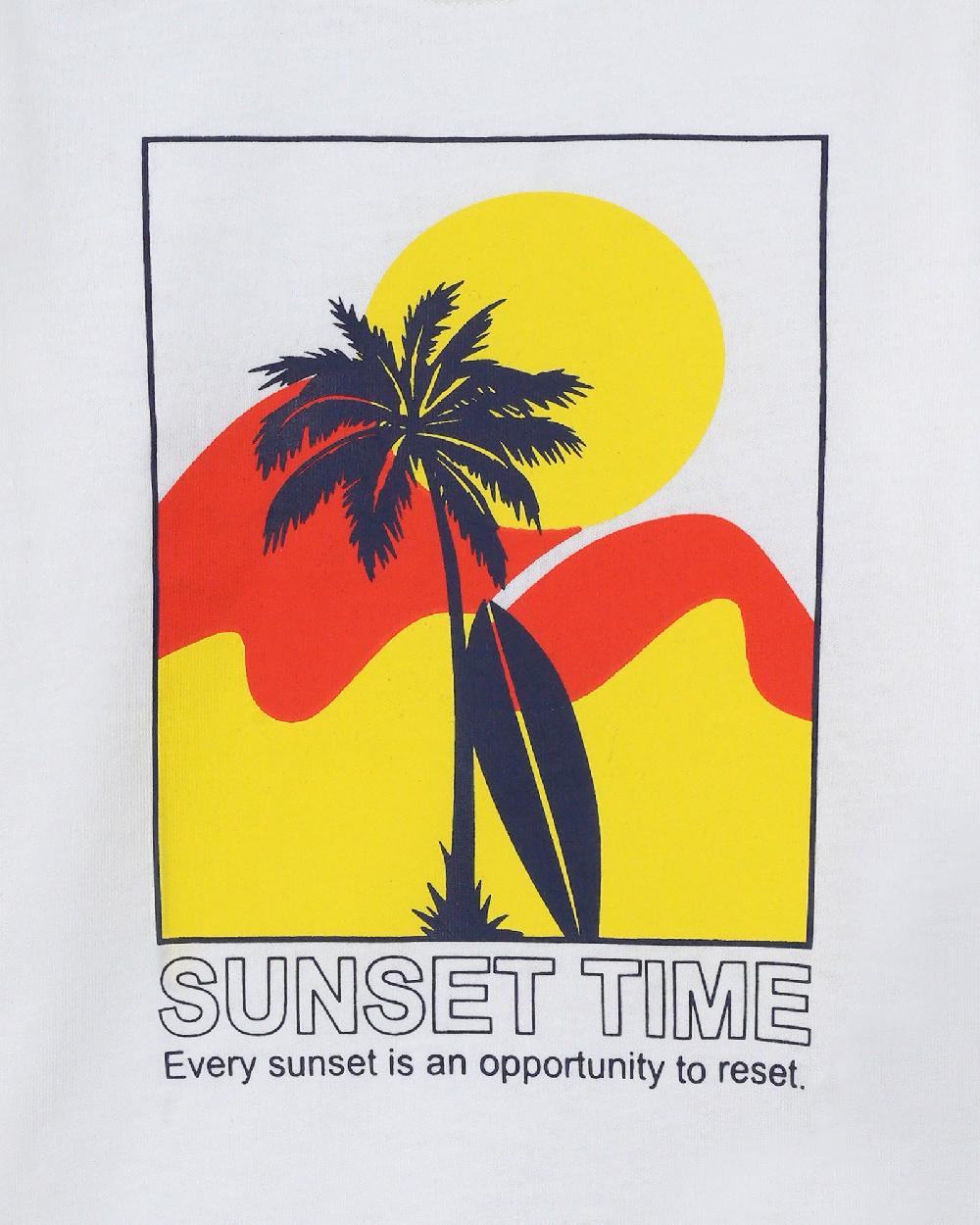 Engine Boys T Shirt VKT144-K02-WHT