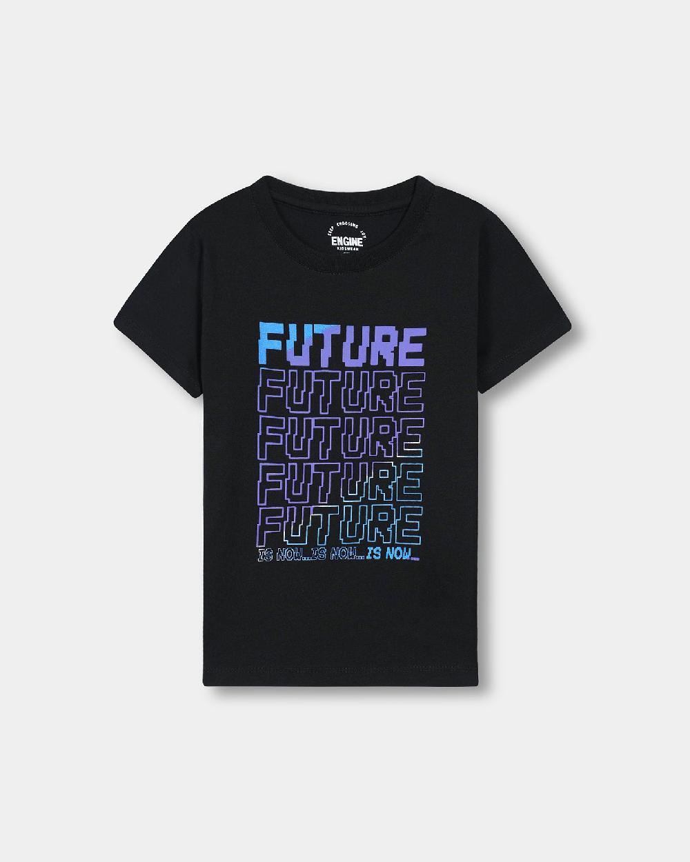 engine Boys T Shirt VKT146-506-BLK