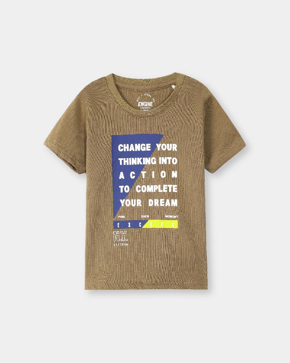 engine Boys T Shirt VKT155-506-OLV