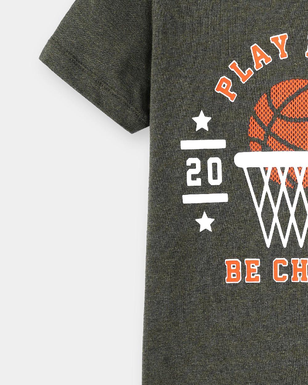 Engine Boys T Shirt VKT168-506-OLV