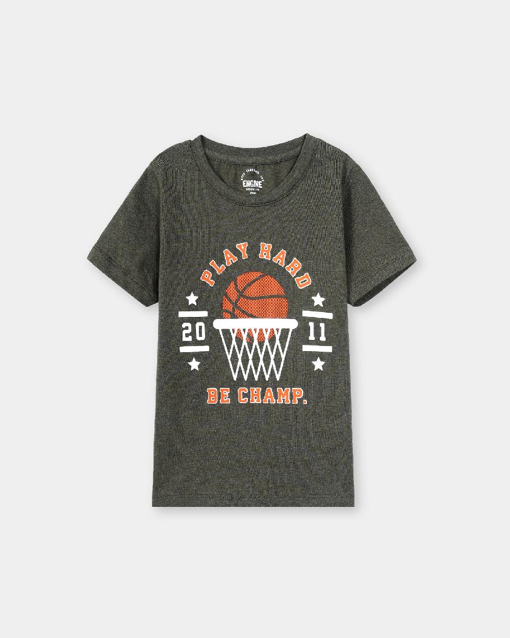 engine Boys T Shirt VKT168-506-OLV