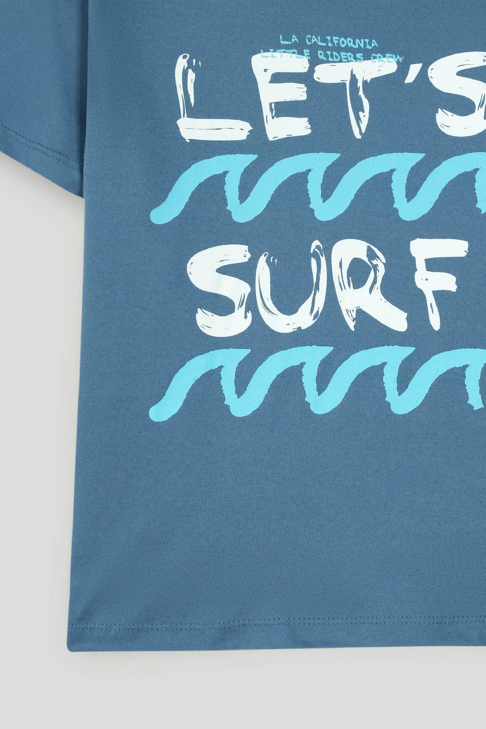 Engine Boys T Shirt VKT180-507-BLU