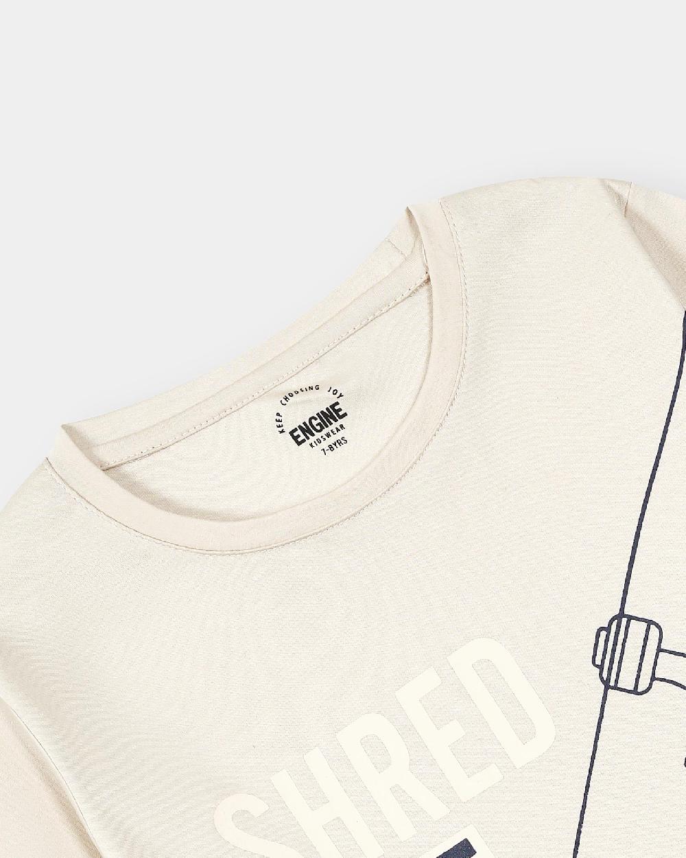 Engine Boys T Shirt VKT182-507-BGE